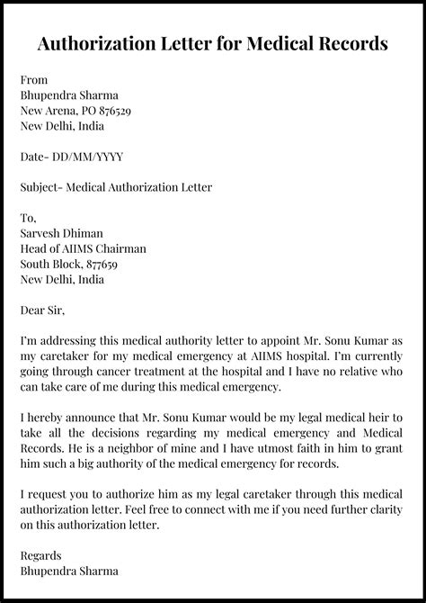 authorization letter to claim lab result|authorization letter sample to claim medical result.